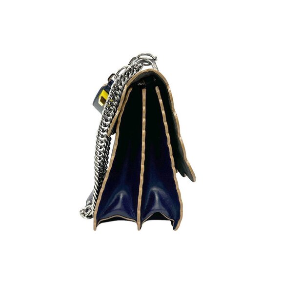 FENDI Blue Leather Shoulder Bag - Picture 2 of 5